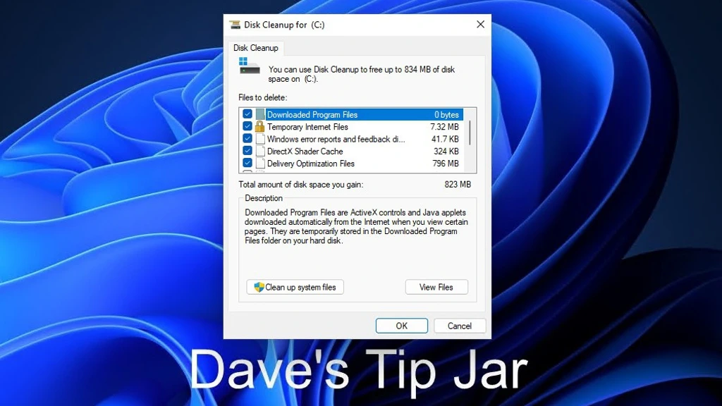 Disk Cleanup