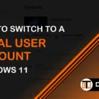 How to Switch to a Local Windows Account