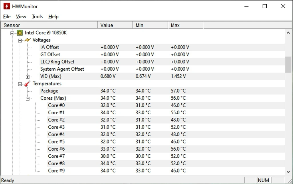 Check PC Temperatures