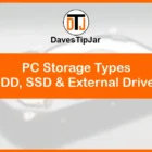 PC Storage Types