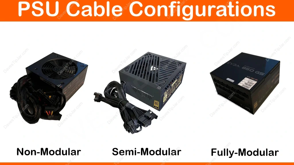 PSU Power Cables