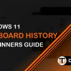 Windows 11 Clipboard History